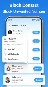 Caller ID - Call SMS Blocker screenshot