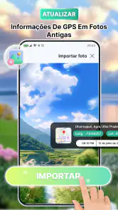 Câmara GPS e Visualização Mapa screenshot