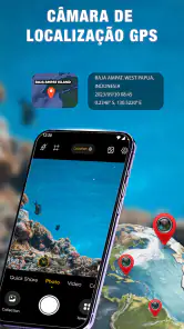 Câmara GPS: Mapa, Data e Hora screenshot