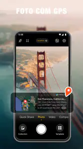 Câmara GPS: Mapa, Data e Hora screenshot