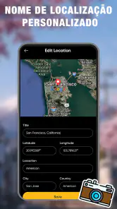 Câmara GPS: Mapa, Data e Hora screenshot