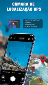 Câmara GPS: Mapa, Data e Hora screenshot