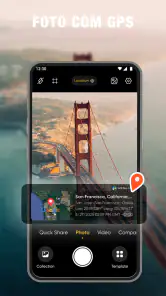 Câmara GPS: Mapa, Data e Hora screenshot