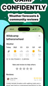 Campernight RV & Camper Spots screenshot