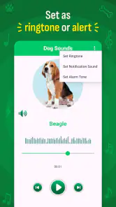 Cão Toque de chamada Wallpaper screenshot