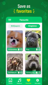 Cão Toque de chamada Wallpaper screenshot
