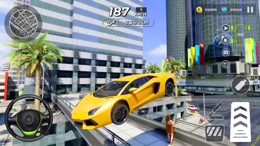 Car Driving Open World Game 3D screenshot