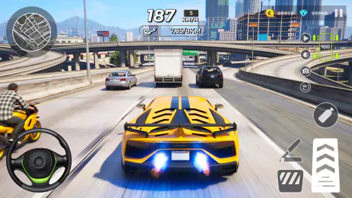 Car Driving Open World Game 3D screenshot
