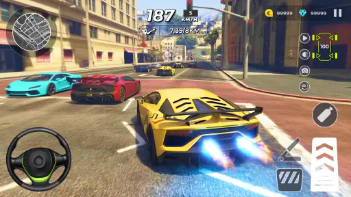 Car Driving Open World Game 3D screenshot