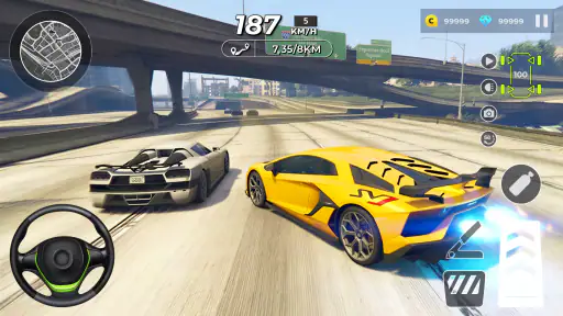 Car Driving Open World Game 3D screenshot