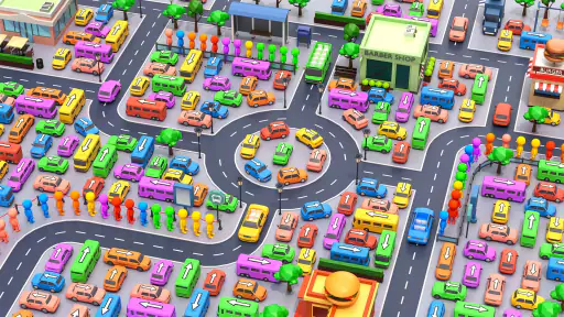 Car Jam Solver: Jogo do Ônibus screenshot