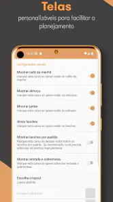 Cardápio Semanal -Menu Planner screenshot