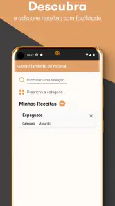 Cardápio Semanal -Menu Planner screenshot