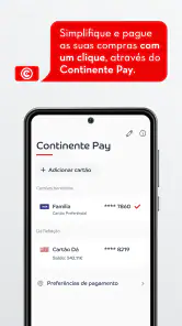 Cartão Continente screenshot