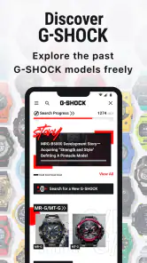 CASIO WATCHES screenshot