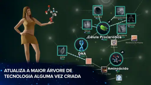 Célula à Singularidade screenshot