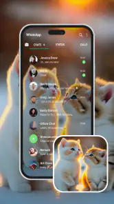 Chat Wallpapers & Status Saver screenshot