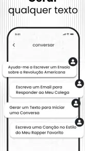 Chatbot AI - IA Chat português screenshot