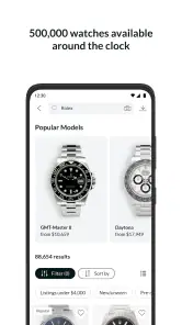 Chrono24: Relógios online screenshot