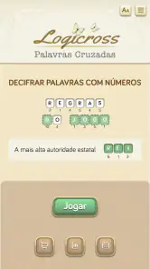 CifraLetras: Palavras Cruzadas screenshot