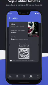 Cinemas NOS screenshot