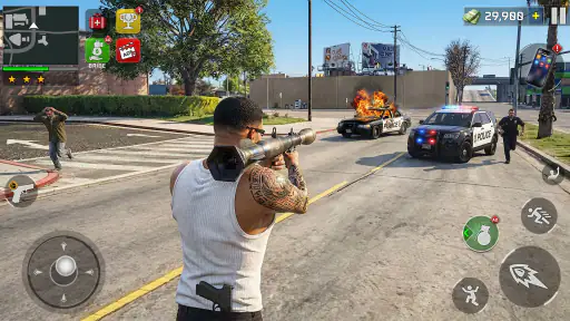 City Miami Gangster Crime War screenshot