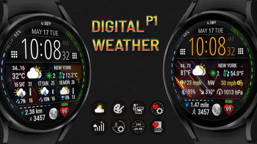 Clima Digital Mostrador P1 screenshot