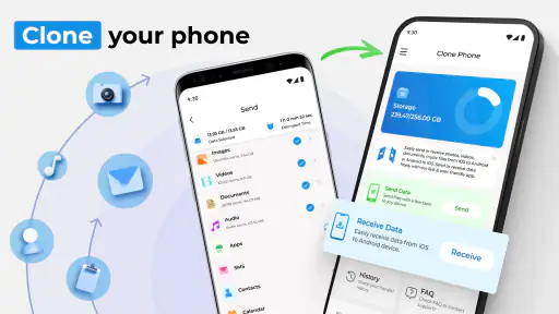 Clonar Telefone: Copiar Dados screenshot