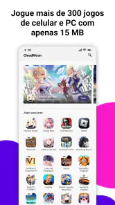 CloudMoon - Jogos na Nuvem screenshot