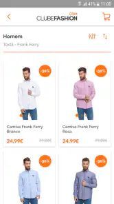 Clubefashion screenshot