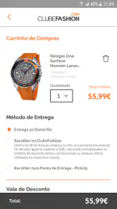 Clubefashion screenshot