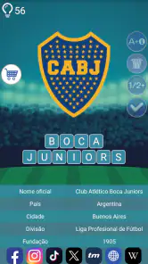 Clubes de Futebol Logo Quiz screenshot
