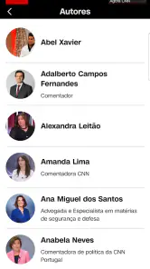 CNN Portugal screenshot