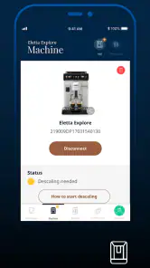 COFFEE LINK De'Longhi screenshot