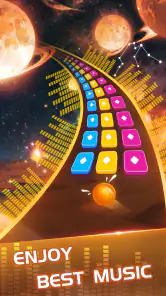 Color Dance Hop:jogo de musica screenshot