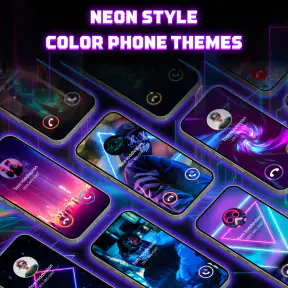 Color Phone Call Screen Theme screenshot