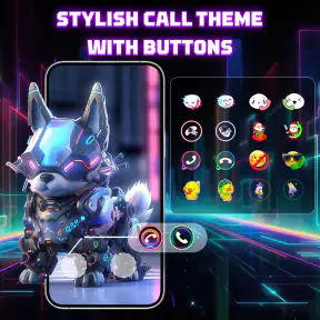 Color Phone Call Screen Theme screenshot