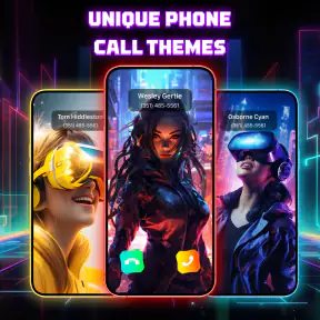 Color Phone Call Screen Theme screenshot