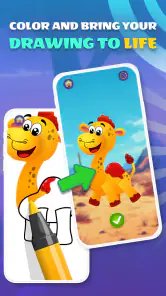 Coloração os animais screenshot