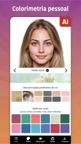 Colorimetria Coloração Pessoal screenshot