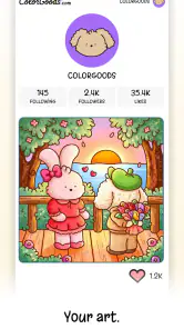 Colorir Goods! Livro de pintar screenshot
