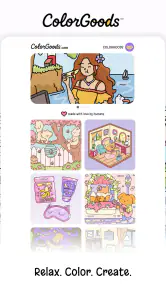 Colorir Goods! Livro de pintar screenshot