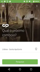 Comboios de Portugal screenshot