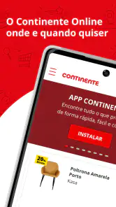 Continente Online screenshot