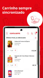 Continente Online screenshot