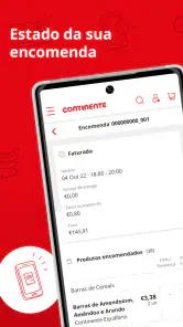 Continente Online screenshot