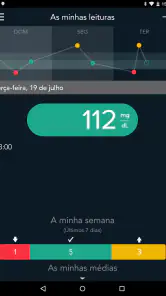 CONTOUR DIABETES app (PT) screenshot