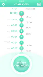 Contrações na Gravidez 9m screenshot