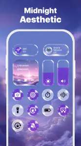 Control Widget: Theme & Panels screenshot
