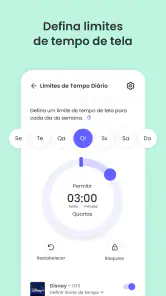Controle parental Qustodio screenshot